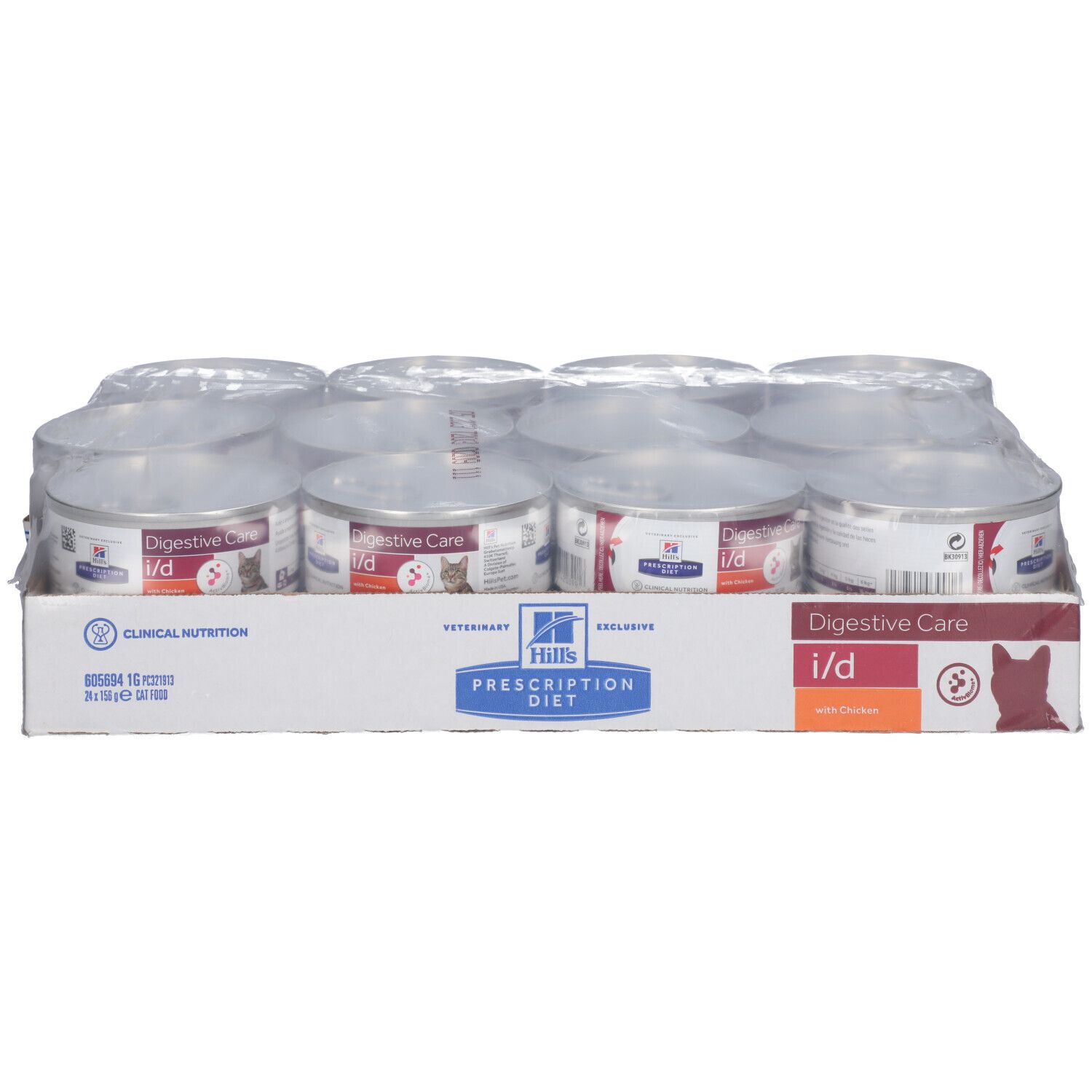 Hill's Prescription Diet I/D Feline Digestive Support 24x156 g Futter