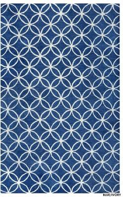 Alora Decor NAVATEXTURA Holland Collection Geometric Hand-Tufted Wool Rug