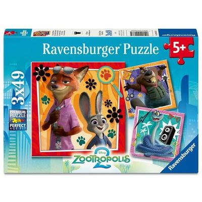 Kinderpuzzle 3x49 Teile - Auf neuer Mission