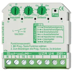 Schalk Multifunktions-Zeitrelais UZR U4 (230V AC)