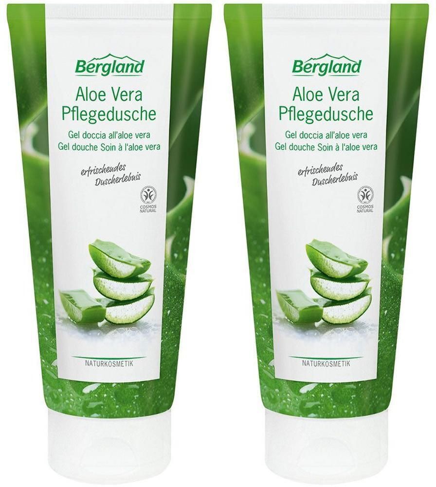 Bergland Aloe Vera Pflegedusche 2x 2x200 ml Duschgel