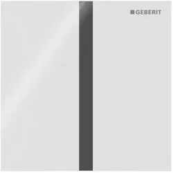 Geberit Typ 40 Urinal-Steuerung 116227SI1 elektronisch, Square, weiß