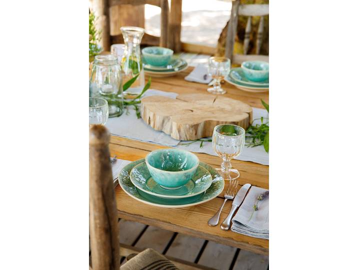 Kombiservice Madeira 30-teilig Typ A Blau/Mint