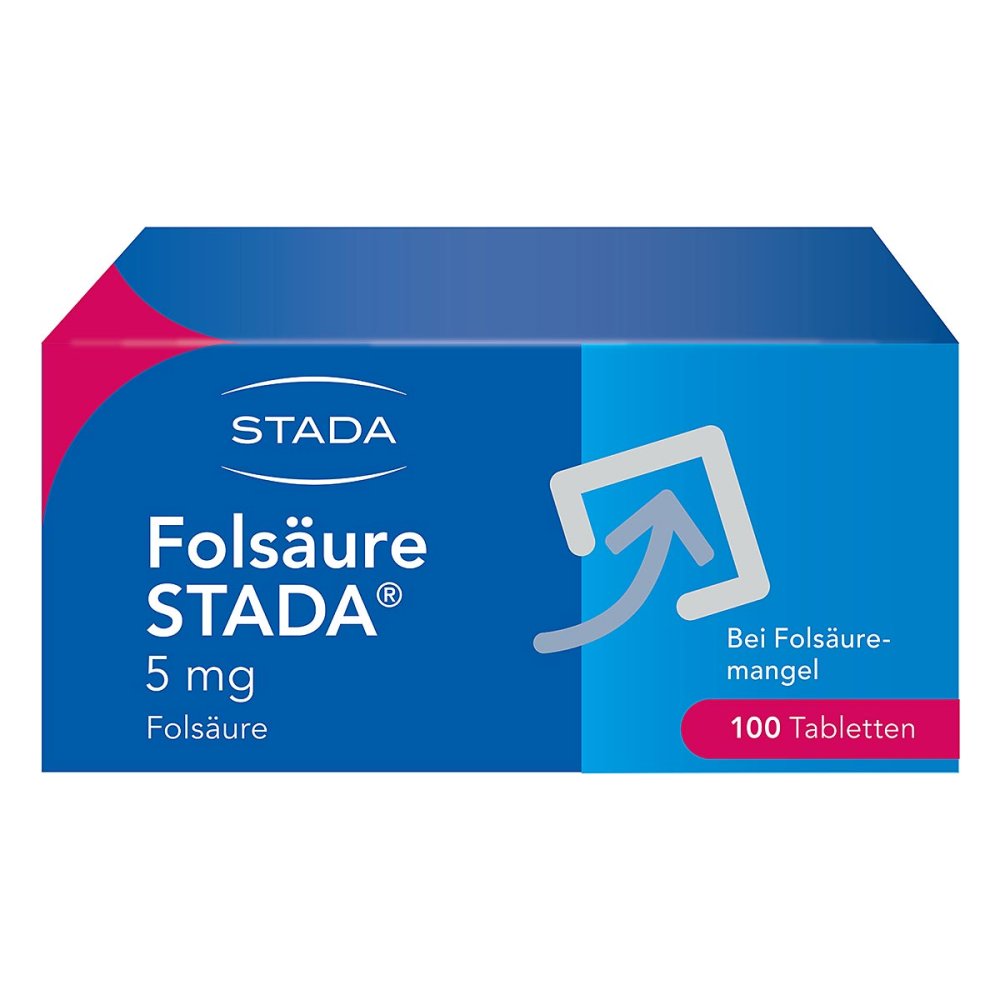STADA Consumer Health Deutschland GmbH Folsäure Stada 5 Mg Tabletten 17542834