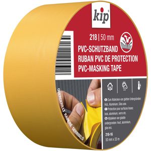 KIP Kreppband 218 PVC-Schutzband Profi, 50mm x 33m, für Innen und Außen