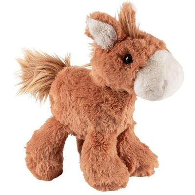 Sigikid 43565 - Kuscheltier Pferd braun, 29 cm, Flauscherie