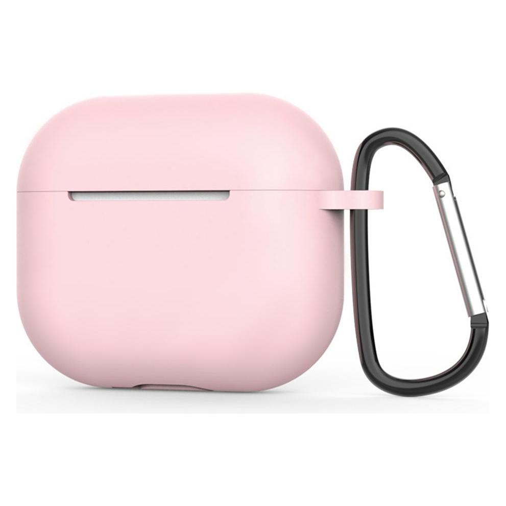 Techsuit - Silicone Case - for AirPods 4, Smooth Ultrathin Material - Pink (Kopfhörer Hülle) (56362326)
