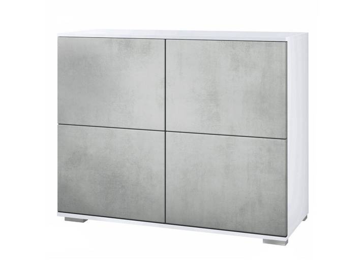 KOMMODE Rova Beton Oxid Optik