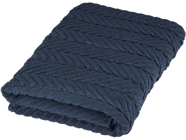 Duschtuch ROSS Sensual 9001 , blau (nachtblau), B:75cm L:140cm, Frottier, Obermaterial: 100% Baumwolle, Handtücher, Duschtuch, 100% Baumwolle