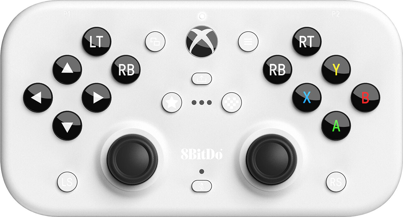 8bitdo Lite Se Trådlös Handkontroll Xbox - Vit