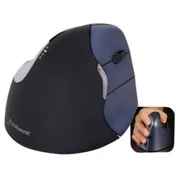 Evoluent VerticalMouse 4 Right - Maus - ergonomisch - Für Rechtshänder - optisch - 6 Tasten - kabellos - USB