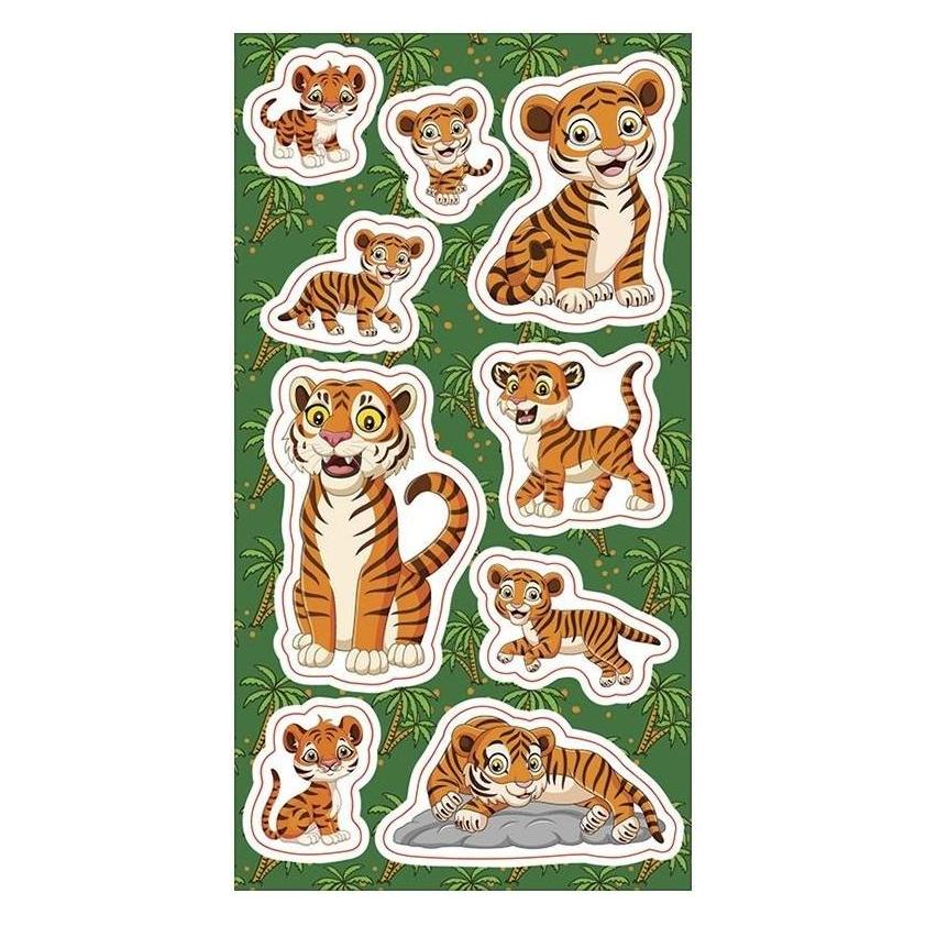 Incood Tiger-Aufkleber (9 Sticker) (47996100)