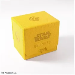 Gamegenic GGS20161 - Star Wars: Unbegrenztes Deck Pod, für bis zu 60 doppelt gesleevte Karten, gelb