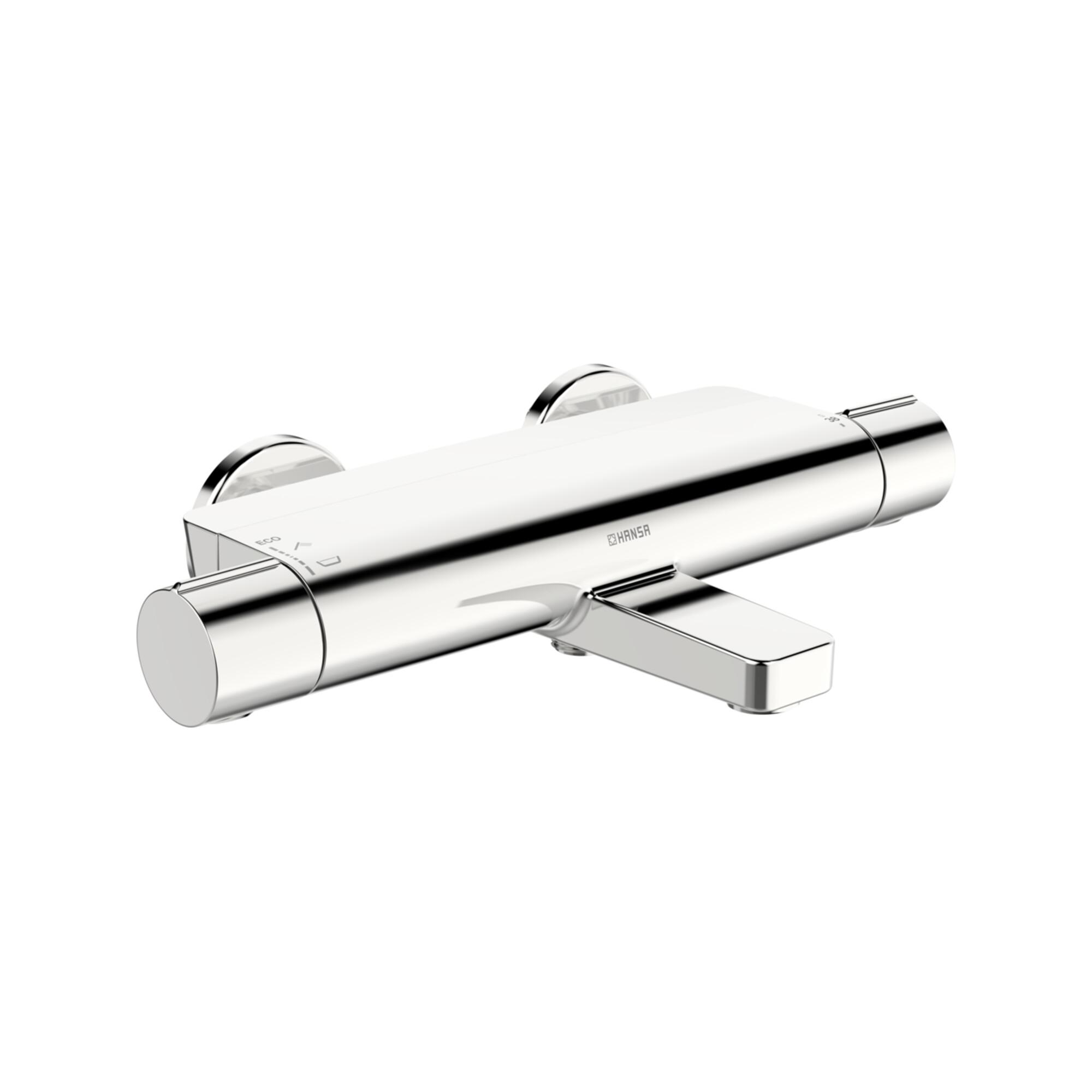 Hansa BW -und Brausearmatur HANSAOPTIMA Thermostat, Wandmontage, chrom (65132201)