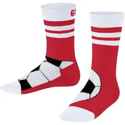 FALKE Kinder FALKE Active Soccer SO, Größe 27-30 in Rot Rot