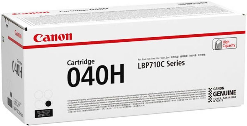 Canon 040H BK  - Schwarz - Toner - Hohe Kapazität