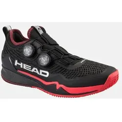 HEAD Herren Tennis Outdoor-S.nieder He/Uni Endure Pro BOA Clay, Größe 090 in Schwarz Schwarz