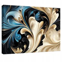 LEINWANDBILD Abstrakt Beige Modern 100x70
