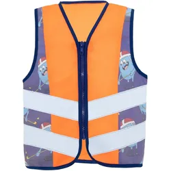 Korntex, Warnweste, Kinder Warnweste Sports Orange/Eishockey CO2 Neutral XXS EN 17353  ACTSPOICE (XXS)