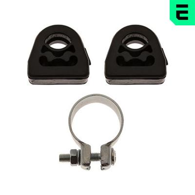 OPTIMAL Montagesatz, Abgasanlage OP-EMK87321 hinten