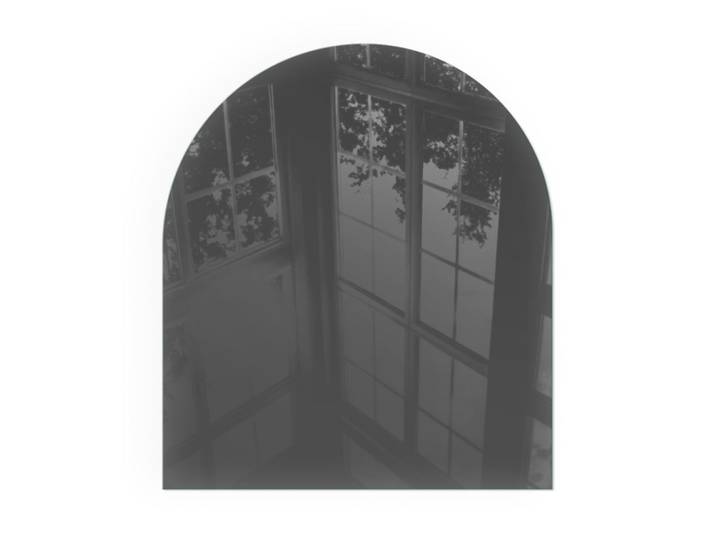 KAMINBODENPLATTE 80x70 cm - Farbe Graubraun