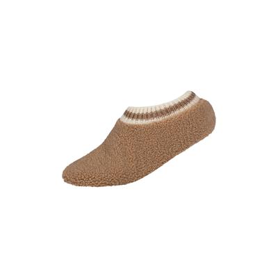 Socken S.OLIVER, Damen, Gr. 41-42, desert, Obermaterial: 100% Polyester, Socken Socken, Hausschuh-Socken, mit Teddy-Charakter
