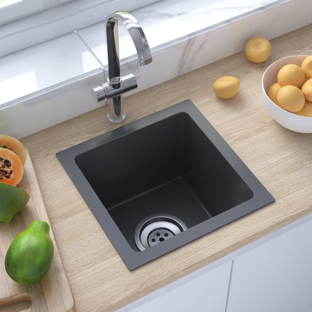Belfry Kitchen Zapata 300mm W Steel Kitchen Sink 300mm L