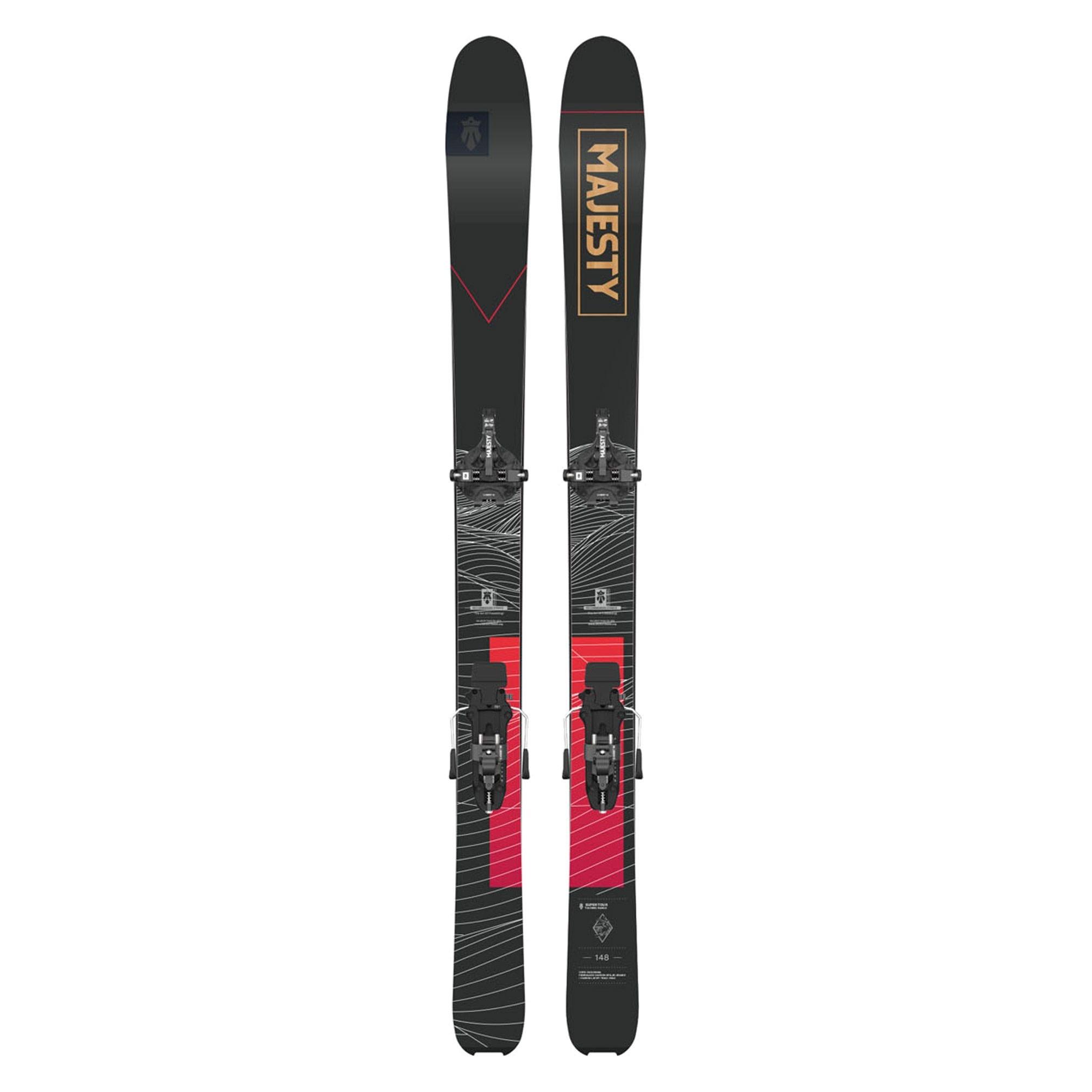 Zestaw skiturowy Majesty Supertour + C-Crest 8 + Foki - 148 cm (148 cm, Mit Bindung) (204426)
