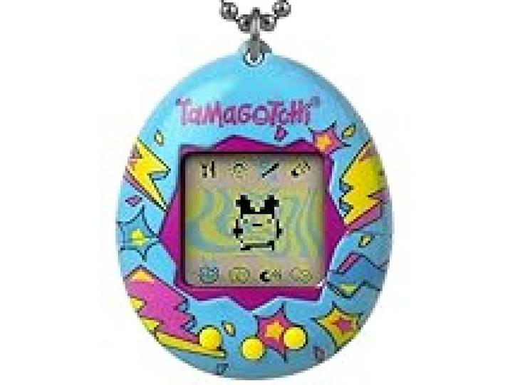 Bandai – Tamagotchi Original – Lightning – Animal interactif avec écran LCD en Français, 3 Boutons et Mini-Jeux – Idée Cadeau Jeu Animal virtuel – Jouet Enfant 8 Ans et + – 42923