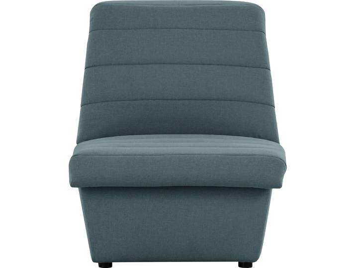 Sessel LOOKS VIII , blau (petrol), B:72cm H:92cm T:103cm, 100% Polyester, LOOKS BY WOLFGANG JOOP, Sessel, Sessel, Quersteppung, ohne Armlehnen, in zwei verschiedenen Grössen