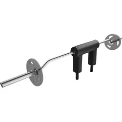 VEVOR Gewichtsstange Hantelstange 2210 mm Gesamtlänge, Langhantel Gewichtsstab Aufbewahrungsständer 675 kg Tragfähigkeit, Curlhantelstangen Gewichtsstange Stahl, Langhantelset, Krafttraining