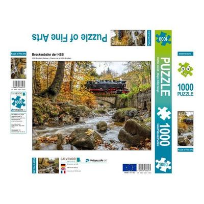CALVENDO Puzzle Brockenbahn der HSB | 1000 Teile Lege-Größe 64x48cm Foto-Puzzle für glückliche Stunden