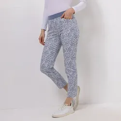 RAPHAELA BY BRAX Jeans Pamina 5-Pocket-Style Rundumdehnbund Allover-Druck