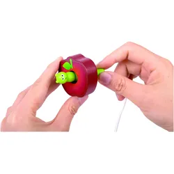2x Hape Schlemmerraupen Obstset