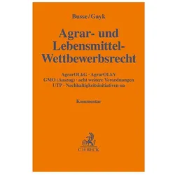 Agrarorganisationen-und-Lieferketten-Gesetz, Gemeinsame Marktorganisations-VO, Fachbücher von Christian Busse, Andreas Gayk