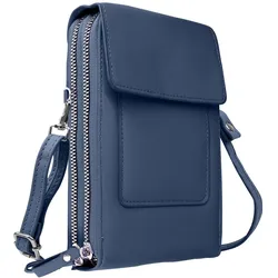 Avizar Smartphone-Schultertasche For You Series (Universal), Smartphone Hülle, Blau