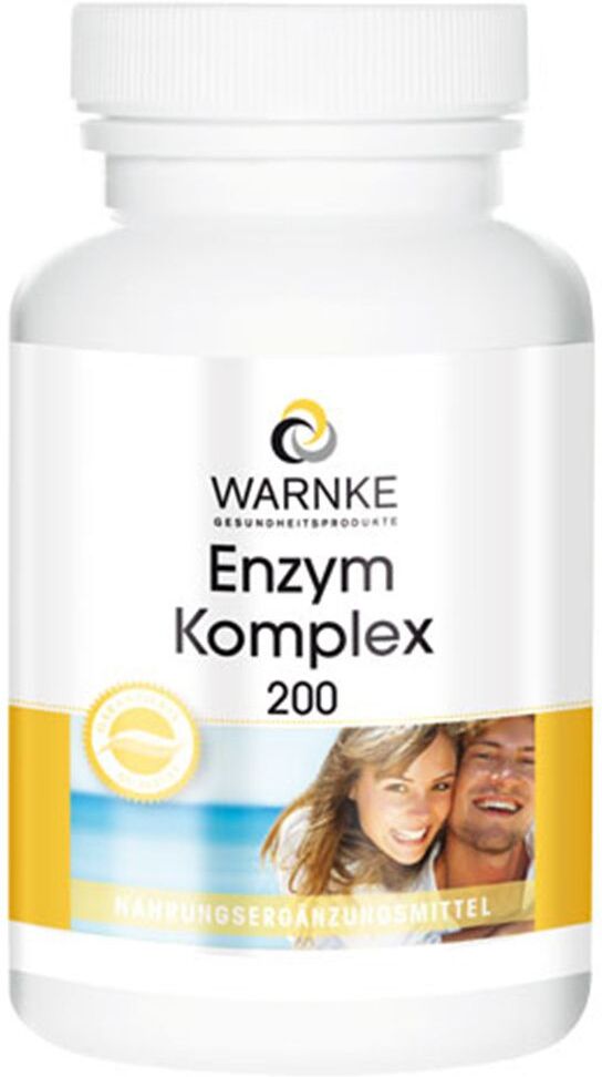 WARNKE Enzym Komplex 200 Kapseln 100 St