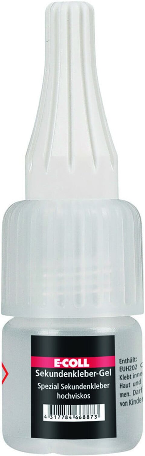 E-COLL Sekundenkleber-Gel 5g Flasche (4317784668873)