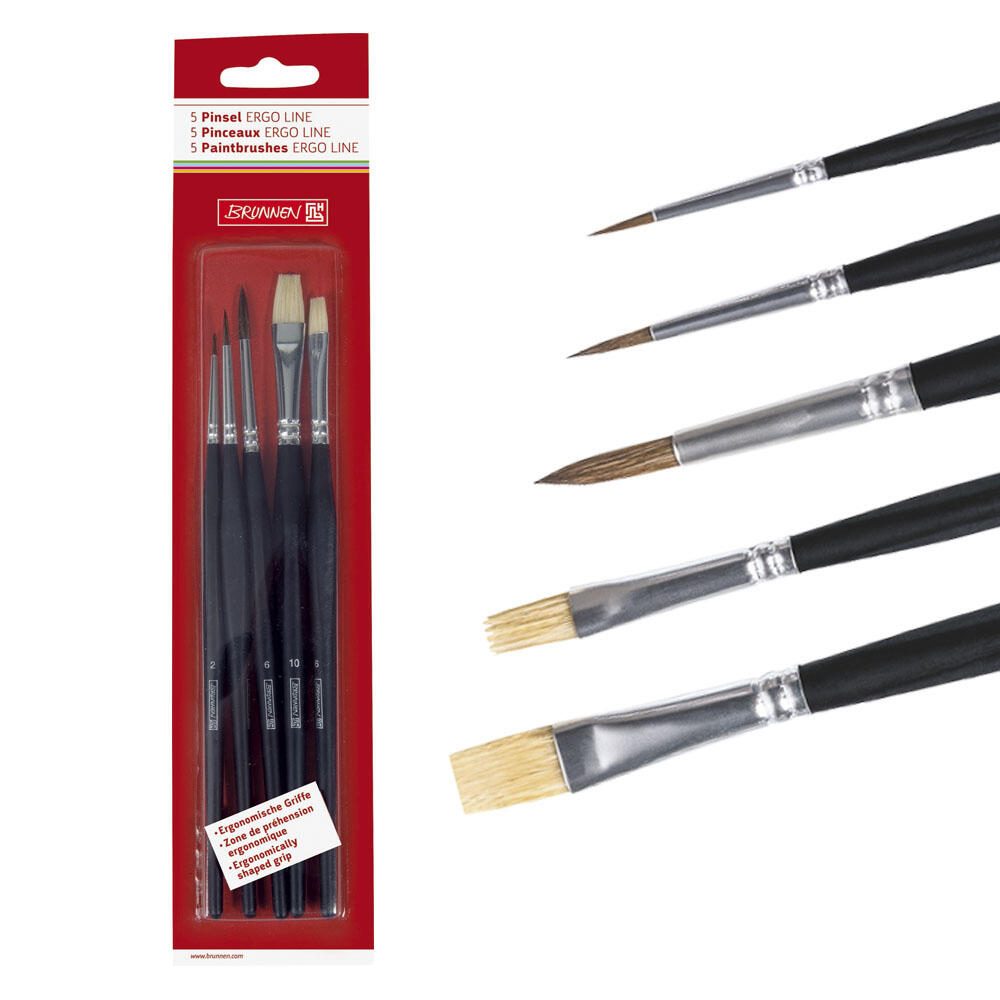 BRUNNEN Pinsel-Set 5-teilig 104893301