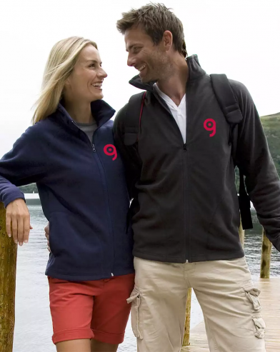 Giacca Micropile Poliestere 200g Full Zip Raglan Leggera Personalizzate o neutre Result