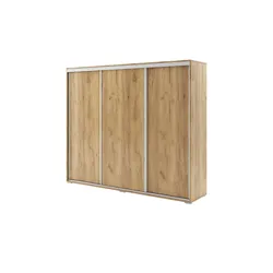 Schwebetürenschrank   ¦ holzfarben ¦ Maße (cm): B: 250 H: 215 T: 62.0