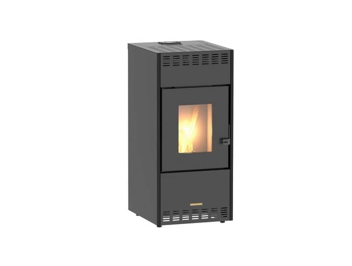 Pelletofen Mareni Schwarz 10 kW, WI-FI-FÄHIG