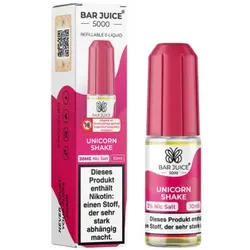 Unicorn Shake NicSalt Liquid by Bar Juice 5000 10ml / 20mg