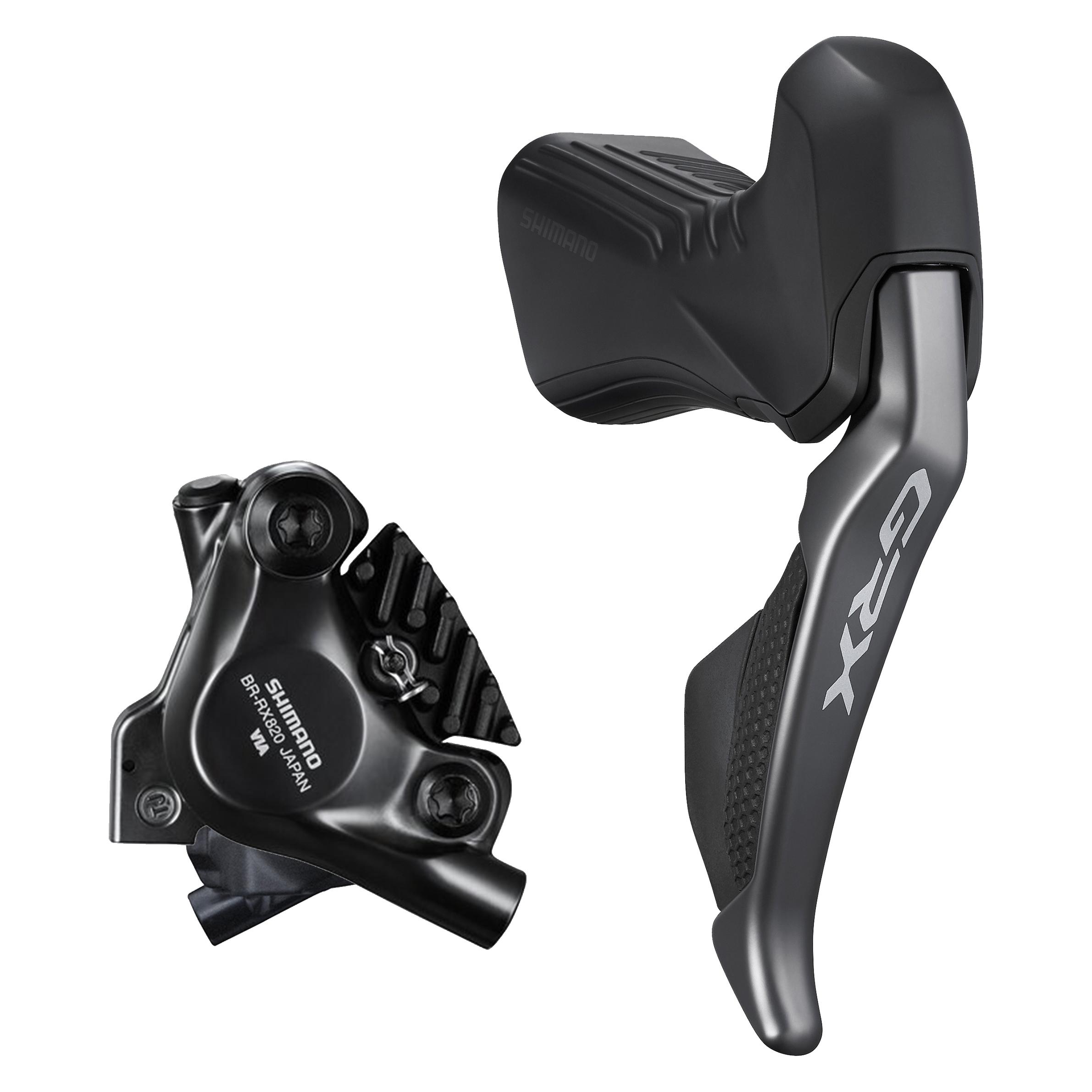 Shimano Scheibenbremsen-Set GRX BR-RX820 mit ST-RX815 (Hinterradbremse, Bremsset, 2) (65898368)