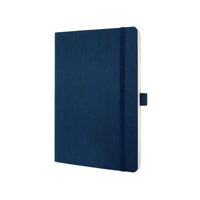 SIGEL CO326 Notizbuch Conceptum, ca. A5, kariert, Softcover, dunkelblau