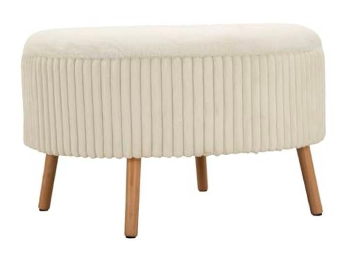 Mauro Ferretti Sitzsack Goteborg Big cm Ø 83 x 56, MDF, Weiß