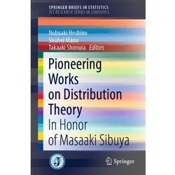 Pioneering Works on Distribution Theory, Fachbücher