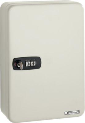 Schlüsselkasten Keybox, 100 Haken, lichtgrau