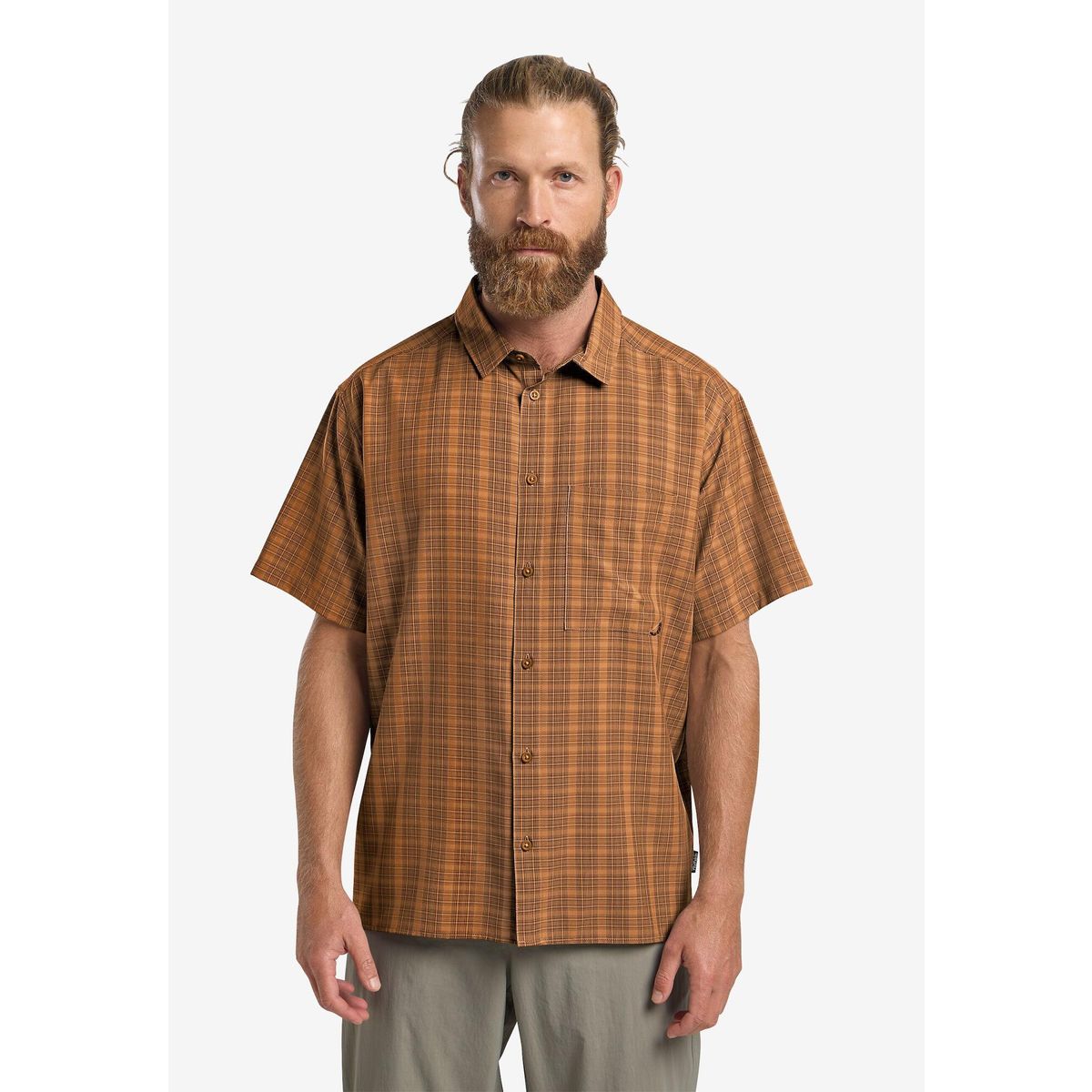 Jack Wolfskin Meseta Shirt M check autumn leaves (T0384) L A63880_T0384_A10
