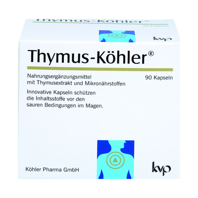 Köhler Pharma GmbH THYMUS KÖHLER Kapseln 51,8 g 09321556